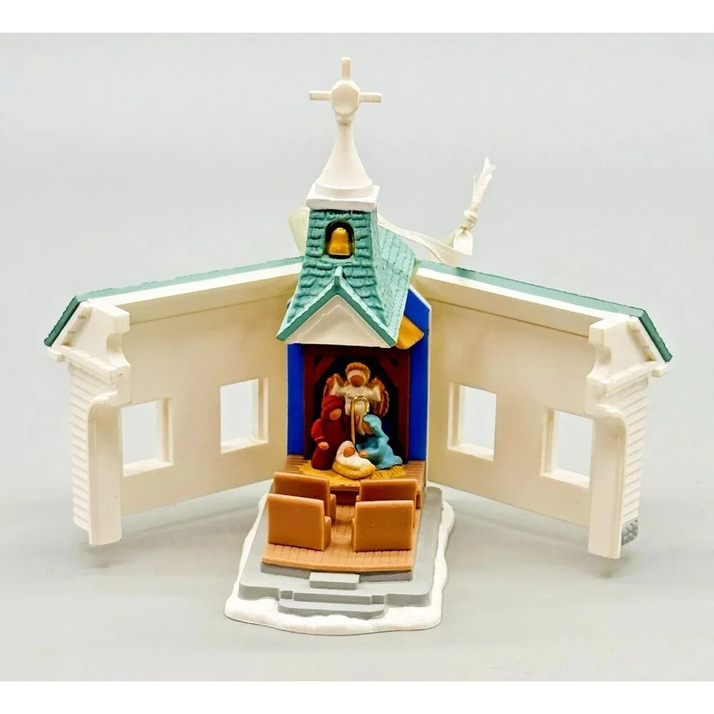 Hallmark Keepsake Miracle of Bethlehem Come All Ye Faithful Christmas Lot‎ of 2